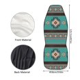 thumbnail image 5 of Renewold Car Seat Cover Front Set Only, Soft Breathable Front Car Seat Bottom Cover Protector Automobile Interior Accessories Decor, Southwest American Tribal Teal Pink, 5 of 7
