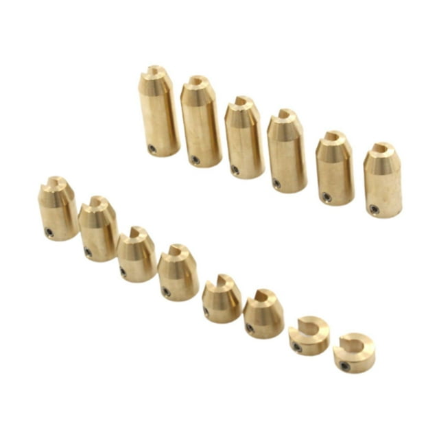 Miulika 14 Pieces Wheel Spoke Balance Weights Refill Kits Repair for Motorcycle