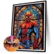 thumbnail image 5 of Pintura de diamante 5D DIY Wdftyju Hombre Araña Vitral Taladro Redondo Completo 30x40cm, 5 of 9