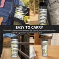 thumbnail image 7 of 30 Oz Tumbler Striped Lemon Tumbler with Lid and Straw, Birthday Gift Cup for Friend Women Men Coffee Travel Mug Thanksgiving Day Halloween Christmas Gift Water Bottle, 7 of 7