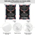 thumbnail image 2 of Veteran American Flag Eagle Garden Flag 12.5"X18" Outdoor Indoor Garden Decor Porch Banner Sign With Grommets Uv Fade Resistant, 2 of 8