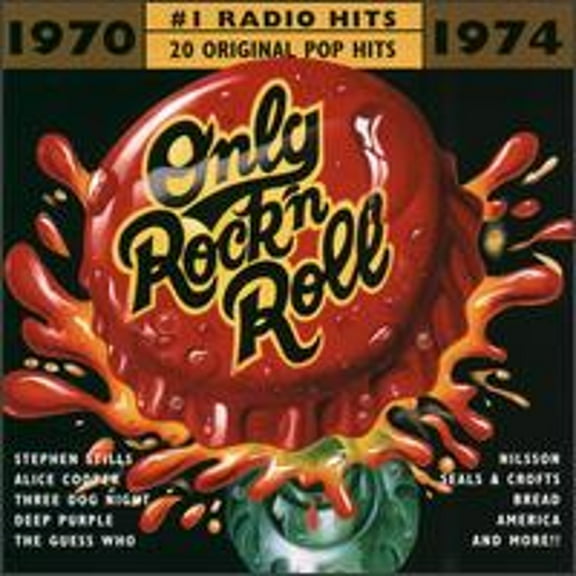 Pre-Owned Only Rock 'N Roll 1970-1974: #1 Radio Hits (CD 0051091316822) by Various Artists