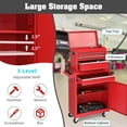 thumbnail image 6 of Zimtown Rolling Tool Chest, 4-Drawer Tool Box Organizer, Tool Storage Cabinet, 6 of 14