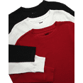 thumbnail image 3 of Lee Boys Thermal Shirt - 3 Pack Soft Cozy Raglan Thermal Top Long Sleeve Tee Shirts for Boys, 3 of 7