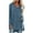 Blue, variant on LEAVINGSUO Fall Winter V Neck Long Tops for Women, Womens Tops Women Casual V-Neck T-Shirt Loose Long Sleeve Tops Solid Blouse