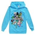 thumbnail image 1 of Minecraft Kid Sudadera con capucha Sudadera con capucha Tops Regalos 5-12 años, 1 of 2