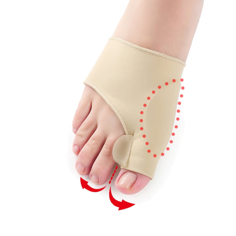 Gel Pad Bunion Toe Sleeves Confortable Corrector for Hammer Toe Pain valgus(1 pair)