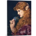 thumbnail image 1 of ARTCANVAS Love's Shadow 1867 Canvas Art Print by Frederick Sandys - Size: 26" x 18" (1.50" Deep), 1 of 9
