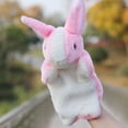 thumbnail image 3 of DPTALR Cute Doll Kids Glove Hand Puppet Rabbit Plush Bunny Finger Toys, 3 of 3