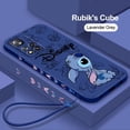 thumbnail image 1 of Anime Cute Stitch Boy For Xiaomi Redmi Note 12 12S 12R 11 11T 11S 10 10S 9 8 8T Pro Plus 5G Liquid Left Rope Cover Capa Fundas A59Tble02 Redmi Note11ProPlus, 1 of 6