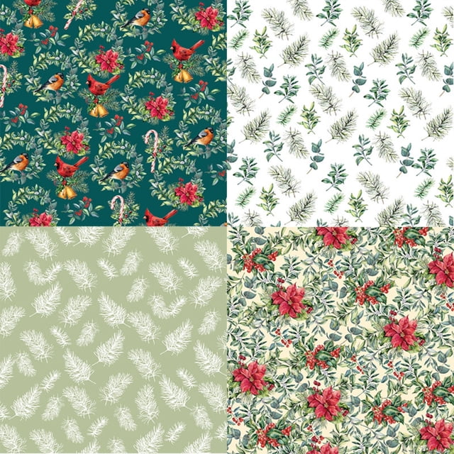 Papeles Estampados BuyWeek 24 Hojas 6 pulgadas