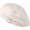 White, variant on Womens Faux Leather Berets Hat Retro Casual Cap Beanie Hat