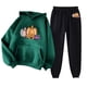thumbnail image 1 of Puntoco Sudadera con capucha para mujer, sudadera con bolsillo de manga larga, pantalones de moda para mujer, conjunto de sudadera con estampado navideño, liquidación Puntoco Puntoco-2904, 1 of 2