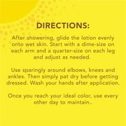 (5 pack) Jergens Natural Glow Wet Skin Moisturizer In-Shower Self Tanner Medium to Tan Skin, 7.5 fl oz