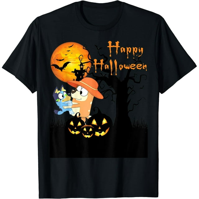 B-lueys Cadeau Drôle d'Halloween T-Shirt T-Shirt - comme sur l'Image - m
