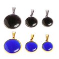 thumbnail image 4 of 20pcs DIY Jewelry Pendant Supplies Round Jewelry Trays Covers Kit Handmade Necklace Chian Accessories (25mm), 4 of 4