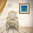 thumbnail image 3 of Wiley, Marta 15x15 Gold Ornate Wood Framed with Double Matting Museum Art Print Titled - Abstract Dark, 3 of 4