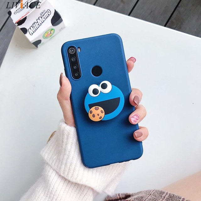 Funda de silicona con dibujos animados 3D para teléfono, carcasa con soporte para Samsung Galaxy S20, S21, FE Plus, Ultra S10, 5g, S10e Lite, S9, S8 Plus Fivean unisex