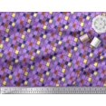 thumbnail image 2 of Soimoi Poly Georgette Fabric Check & Brush Stroke Abstract Print Fabric by Yard 52 Inch Wide, 2 of 3