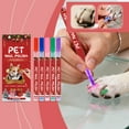 thumbnail image 2 of Festive Pet Manicure Pen Quick Drying Easy Application DIY Holiday Kit for Cats and Dogs 5PCS, 2 of 6