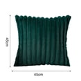 thumbnail image 5 of D-GROEE Throw Pillow Covers Soft Cozy Plush Pillowcase Faux Rabbit Fur Couch Cover for Couch Sofa Bed Chair Home Decorative Pillows Cover (18x18 Inch), 5 of 7