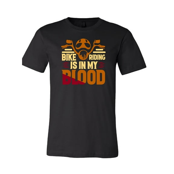 Biking Is In My Blood T-Shirt