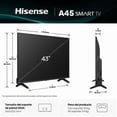 thumbnail image 4 of TV Hisense 43 pulgadas 43A45NV VIDAA, 4 of 8