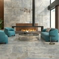 thumbnail image 3 of The Tile Life Adin Blue Polished Porcelain Floor & Wall Tile, 24 x 48 in, 2-Piece, 3 of 8