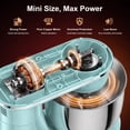 thumbnail image 3 of Honinst Stand Mixer, 4 QT 10+P Speeds with Tilt-Head Electric Mixer, 3-In-1 Kitchen Mixer with Dough Hook, Whisk, Beater, Bowl for Baking, Cake and Most Home Cooks, 3 of 8