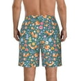 thumbnail image 3 of Naloa Foxes and Birds in Forest Men's Beach Shorts, Surfing shorts, Swim trunks, Quick Dry Swim Trunks for Surfing Beach Fun - 3X-Large, 3 of 9
