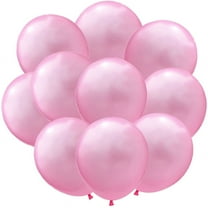 Nvzi-a 50PCS Pink Balloons, Premium 12inch Birthday Party Balloons, Balloons Bulk for Bridal Shower, Graduation Party Decoration