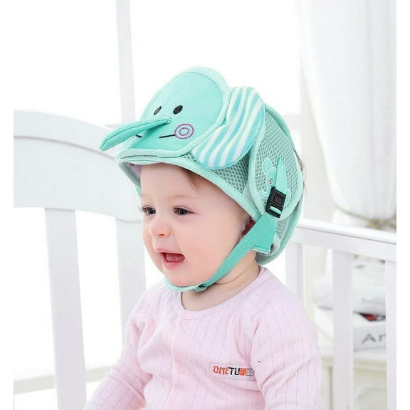 Baby Head Hat Breathable Fall Cap For Toddler Learning To Walk And Play