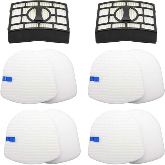 Replacement Filter for Shark Rotator NavigatorUpright Vacuum UV650, UV725, ZU560, ZU560C, ZU561, ZU562, ZU572, ZD400, ZD402, ZD201，Part XFFK560, XHEPA560, XFFKZD400, XHFZD400