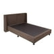 thumbnail image 3 of Box Base Cama Queen Size + Cabecera Milan Chocolate Dicasa  Milan Bless, 3 of 8