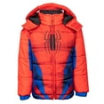 thumbnail image 5 of Marvel Avengers Toddler Boys Zip Up Winter Coat Puffer Jacket Red/White/Black 5T, 5 of 5