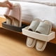 thumbnail image 3 of Billuyoard Soporte para colgar zapatos, organizador montado en la pared, perchas de plástico autoadhesivas sin clavos, ahorro de espacio, botas Cocina y Comedor Blanco, 3 of 6