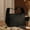 Black(Leather versio, variant on Women's high-end makeup bag, storage bag, handbag, large-capacity portable toiletry bag, travel skincare bag