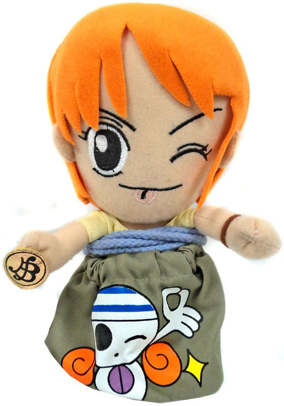 ONE PIECE 8" NAMI PLUSH FIGURE GREAT EASTERN ENTERTAINMENT PLUSHIE NEW IN BAG!