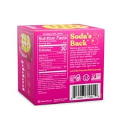 poppi Strawberry Lemon Prebiotic Soda, 12 fl oz, 4 Pack Cans