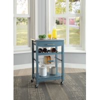 Kitchen Islands Carts Blue Walmart Com