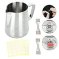 thumbnail image 4 of Kit de suministros para velas, pegatina de punto blanco, vaso para derretir cera de acero inoxidable anticorrosión, juego DIY, 4 of 12