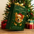 thumbnail image 3 of Corgis Advent Calendars 2025, 24 Day Corgis Ornaments Christmas Countdown Calendar, Corgis Pendant Christmas Decorations Countdown Calendar, For Walls Window Christmas Trees and Doors, 3 of 8