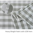 thumbnail image 5 of Rectangle Checkered Tablecloth Waterproof Spillproof Wrinkle Resistant Buffalo Plaid Heavy Weight Table Cloth Gingham Table Cover for Outdoor and Indoor Use, 52 x 70 Inch Grey and White, 5 of 6