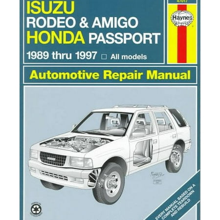 Assorted Isuzu Car Manuals (different models) Lot of 8