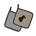 thumbnail image 2 of Carolines Treasures CK2205PTHD Rottweiler In the Kitchen Pair of Pot Holders, 2 of 3