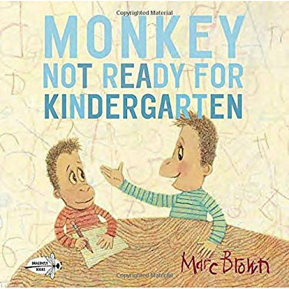 Pre-Owned Monkey: Not Ready for Kindergarten 9780399559549