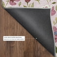thumbnail image 6 of Addison Rugs Mayfield Premium Machine Washable Transitional Floral Pink Rectangle Rug, 10' x 14', 6 of 8