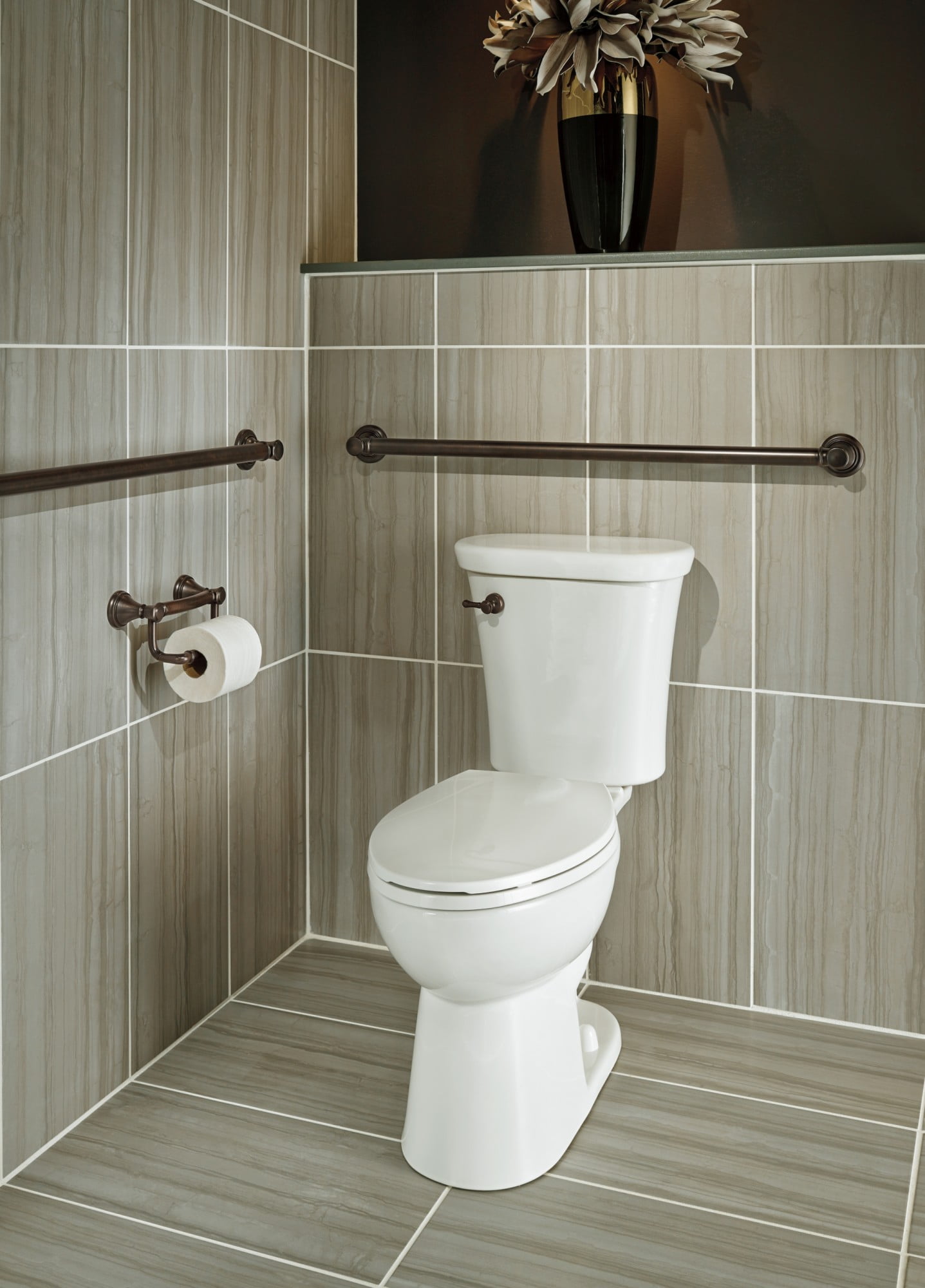 41350-SS Traditional Tissue Holder/Assist Bar