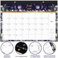 thumbnail image 3 of DESK CALENDAR 2026 - 12 Monthly Desk/Wall Calendar, Jan 2026 To Dec 2026, 16.8" x 12", Thick Paper With Corner Protectors, Large Ruled Blocks - The Moon, 3 of 9