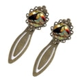 thumbnail image 2 of Toucan Vintage Copper-Colored Lace Bookmarks: Stainless Steel Reading Accessories for Book Lovers - Set of 2, 2 of 5